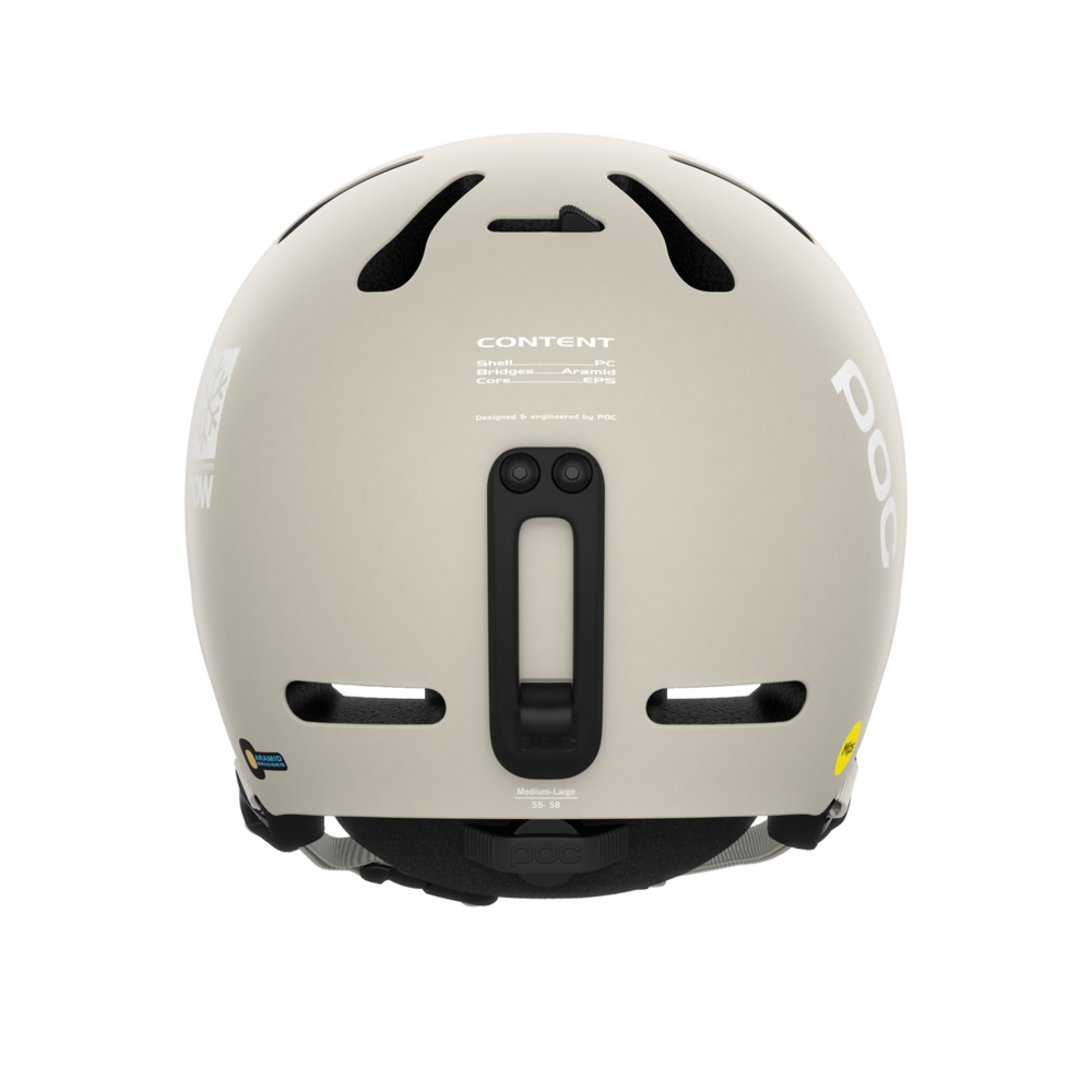 POC Fornix Mips Pow Jj - Mineral Grey Matt