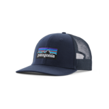 Patagonia P-6 Logo Trucker Hat - New Navy Patagonia P-6 Logo Trucker Hat - New Navy