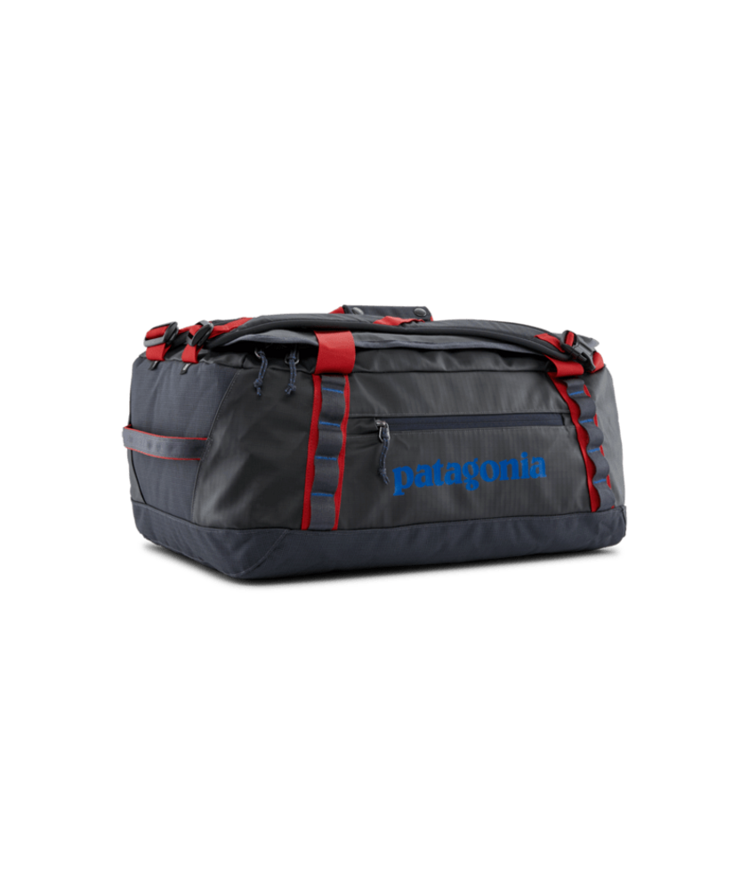 Patagonia Black Hole Duffel 40L - Smolder Blue W/Amanita Red