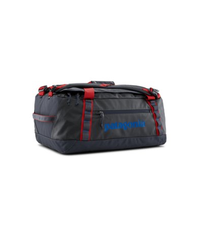 Patagonia Black Hole Duffel 40L - Smolder Blue W/Amanita Red