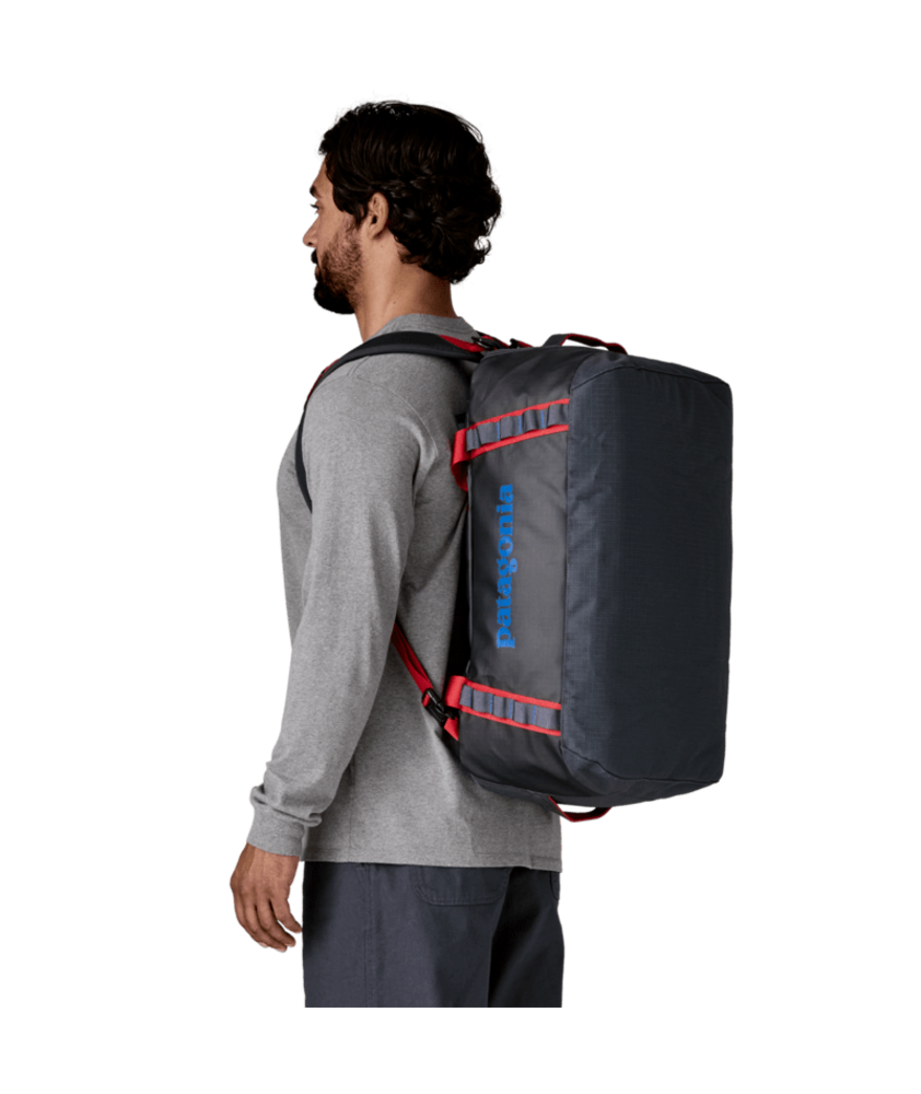 Patagonia Black Hole Duffel 40L - Smolder Blue W/Amanita Red