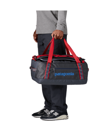 Patagonia Black Hole Duffel 40L - Smolder Blue W/Amanita Red