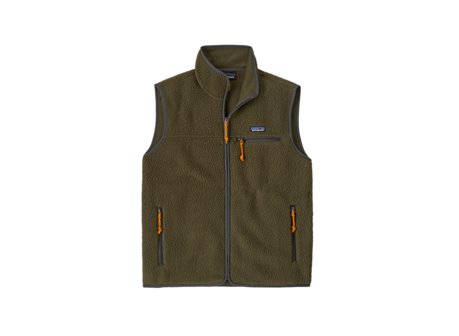 Retro Pile Vest - Basin Green