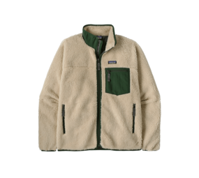 Patagonia Classic Retro-X Jacket - Dark Natural W/Treeline Green Patagonia Classic Retro-X Jacket - Dark Natural W/Treeline Green