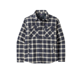 Patagonia LW Insulated Fjord Flannel Shirt - Smolder Blue Patagonia LW Insulated Fjord Flannel Shirt - Smolder Blue