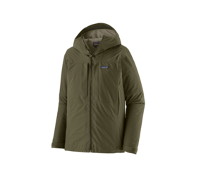 Patagonia Insulated Boulder Fork Rain Jacket - Basin Green Patagonia Insulated Boulder Fork Rain Jacket - Basin Green