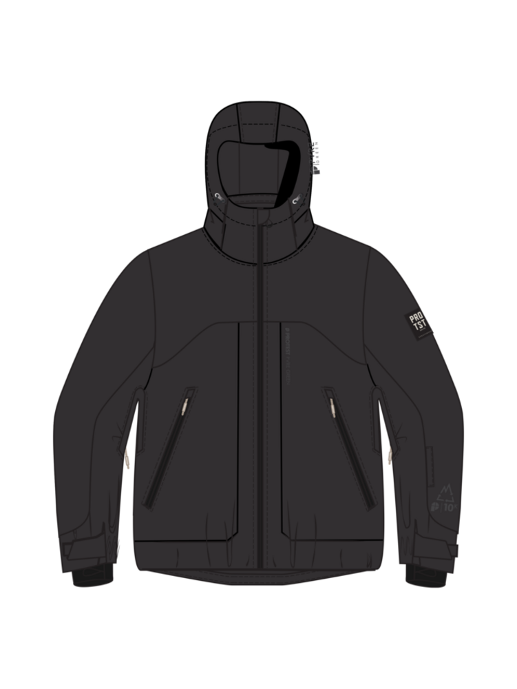 Protest Prtnearby Snowjacket - True Black Protest Prtnearby Snowjacket - True Black