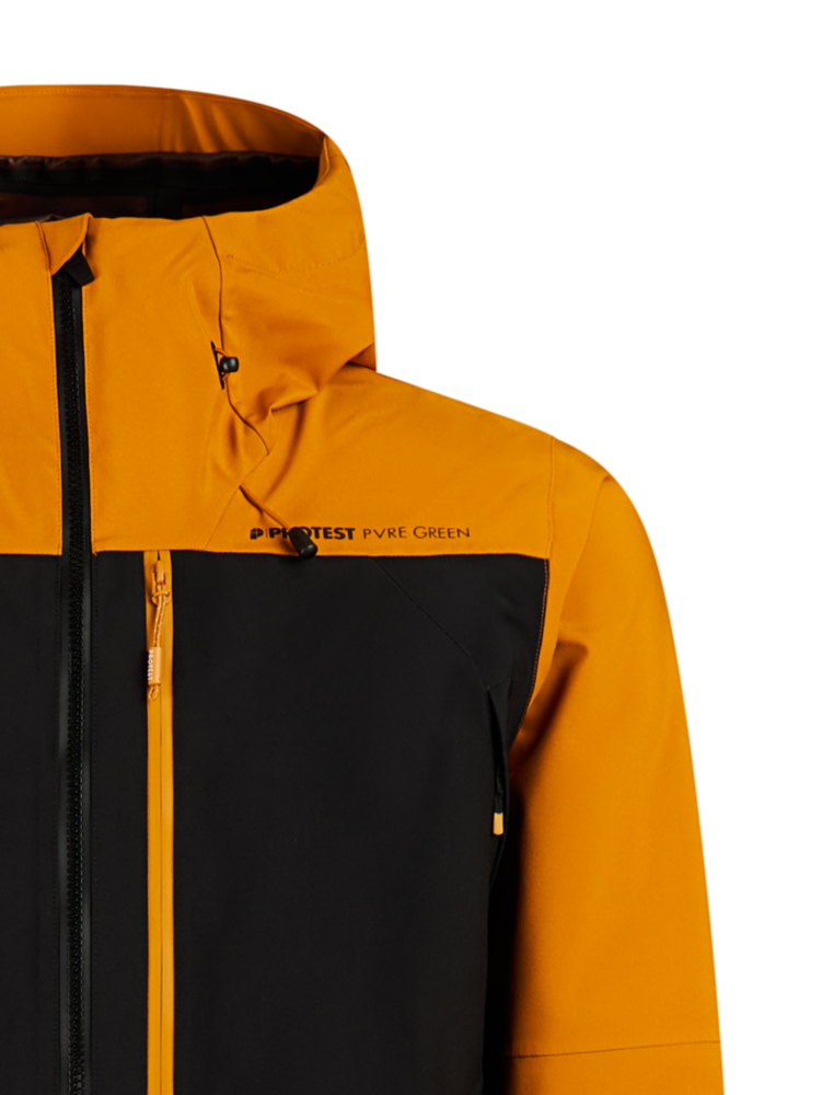 Protest Prtabalony 3L Shelljacket - Maple Brown