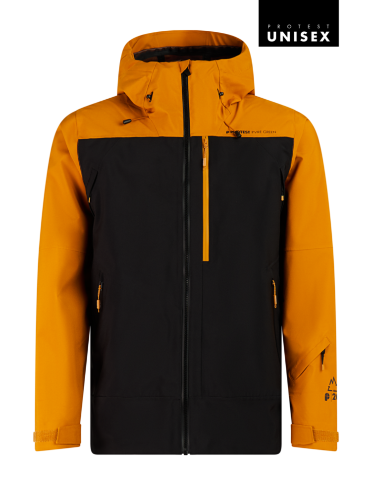Protest Prtabalony 3L Shelljacket - Maple Brown