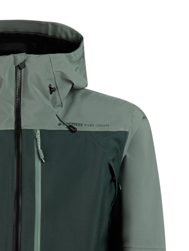 Protest Prtabalony 3L Shelljacket - Kombu Green