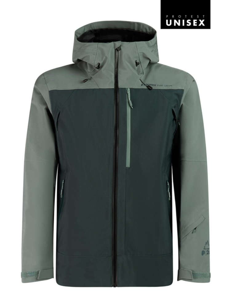 Protest Prtabalony 3L Shelljacket - Kombu Green