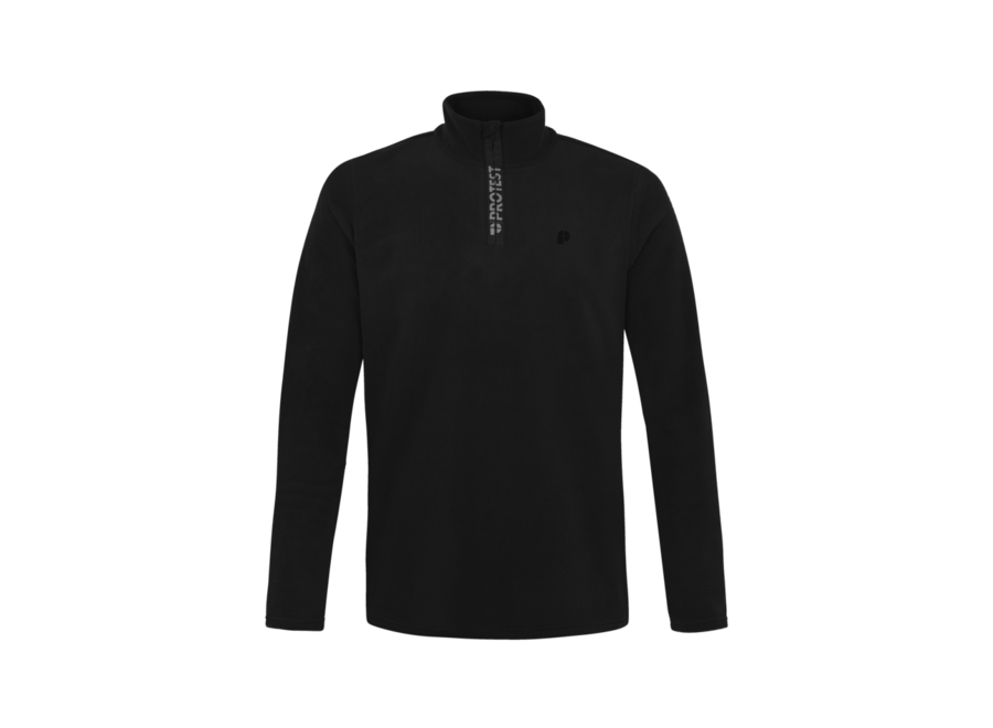 PRTReperfecto 1/4 zip active top - True Black