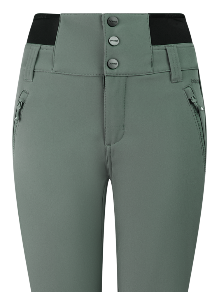 Protest Prthindon Softshell Snowpants - Evergreen Protest Prthindon Softshell Snowpants - Evergreen