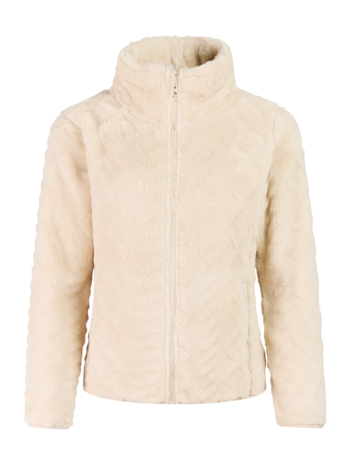 Protest Prtfinta Full Zip Top - Kitoffwhite Protest Prtfinta Full Zip Top - Kitoffwhite