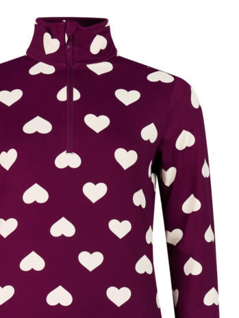 Protest Prtswana 1/4 Zip Active Top - Current Purple Protest Prtswana 1/4 Zip Active Top - Current Purple
