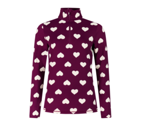 Protest Prtswana 1/4 Zip Active Top - Current Purple