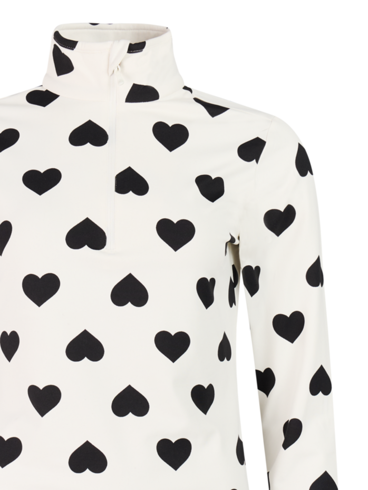 Protest Prtswana 1/4 Zip Active Top - Seashelloffwhite Protest Prtswana 1/4 Zip Active Top - Seashelloffwhite