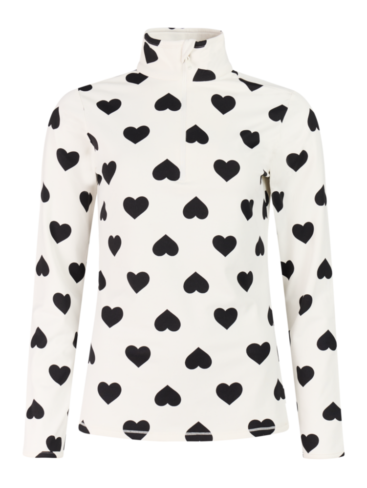 Protest Prtswana 1/4 Zip Active Top - Seashelloffwhite Protest Prtswana 1/4 Zip Active Top - Seashelloffwhite