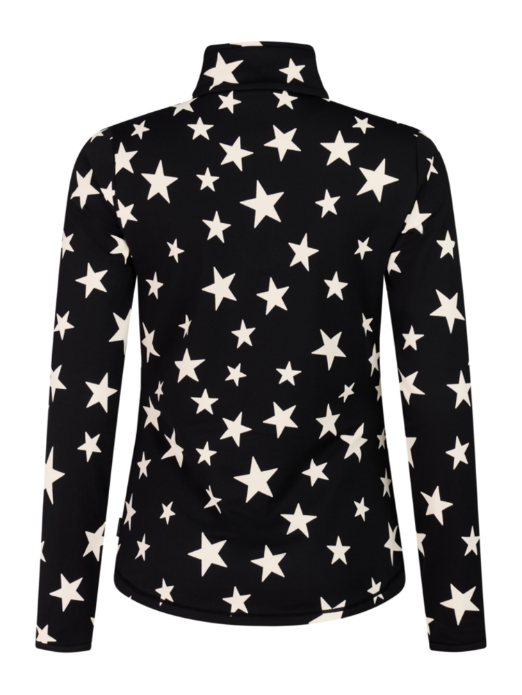 Protest Prtswana 1/4 Zip Active Top - True Black Protest Prtswana 1/4 Zip Active Top - True Black