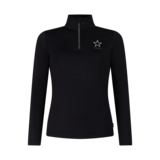 Protest PRTSavoy 1/4 zip active top - True Black