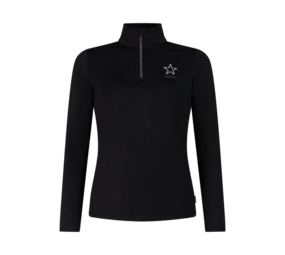Protest PRTSavoy 1/4 zip active top - True Black