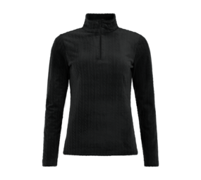 Protest PRTGAIL 1/4 zip active top - True Black