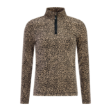 Protest PRTRefuzzy 1/4 zip active top - True Black