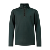Protest Rewillowy JR 1/4 zip active top - Kombu green