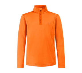 Protest Rewillowy JR 1/4 zip active top - Cayenne orange