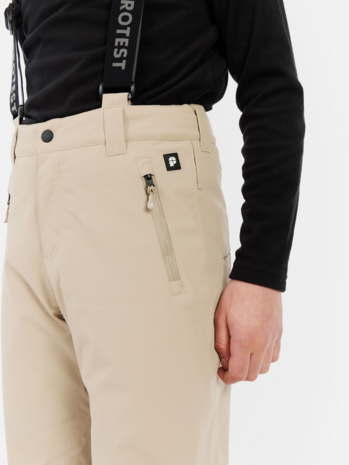 Protest Spikety Jr Snowpants - Bamboobeige