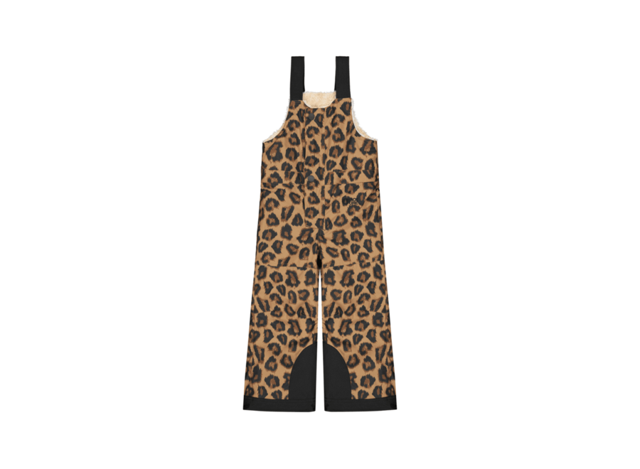 Snowy Toddler Bib Pants - Wild Spot Print