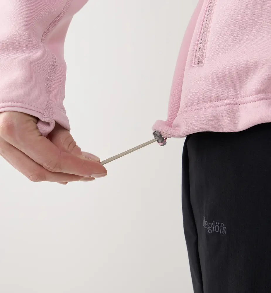 Haglöfs Magma Mid Hood - Dusty Rose