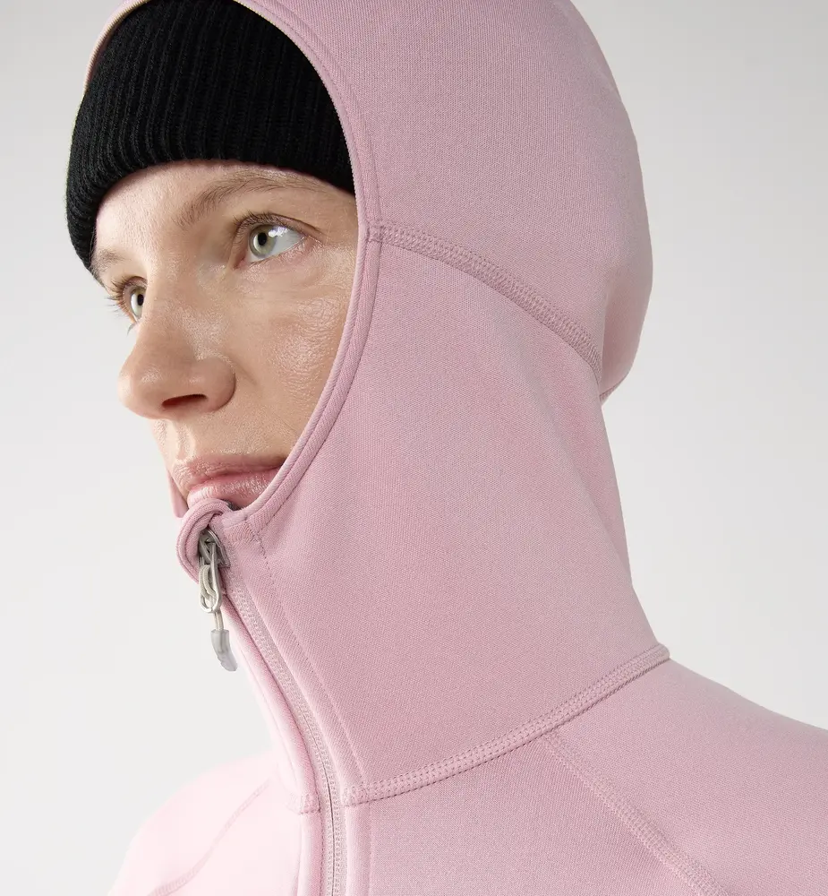 Haglöfs Magma Mid Hood - Dusty Rose