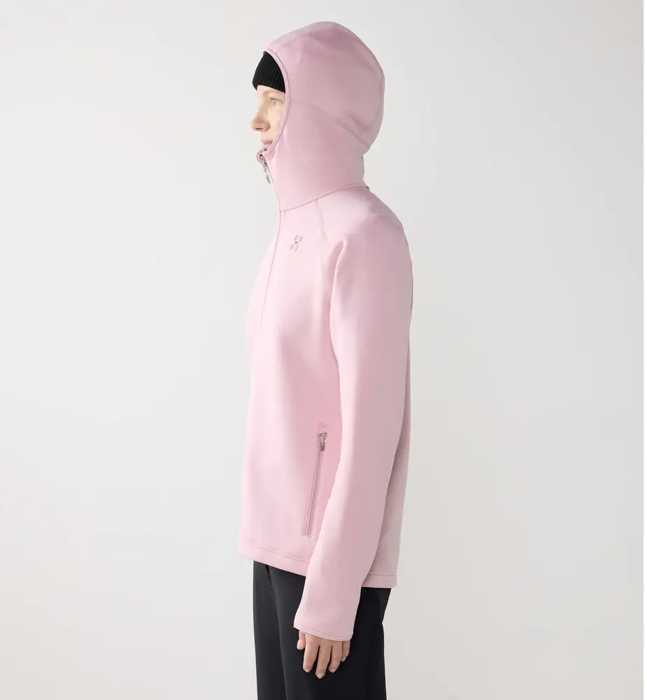 Haglöfs Magma Mid Hood - Dusty Rose