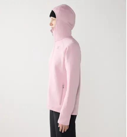 Haglöfs Magma Mid Hood - Dusty Rose