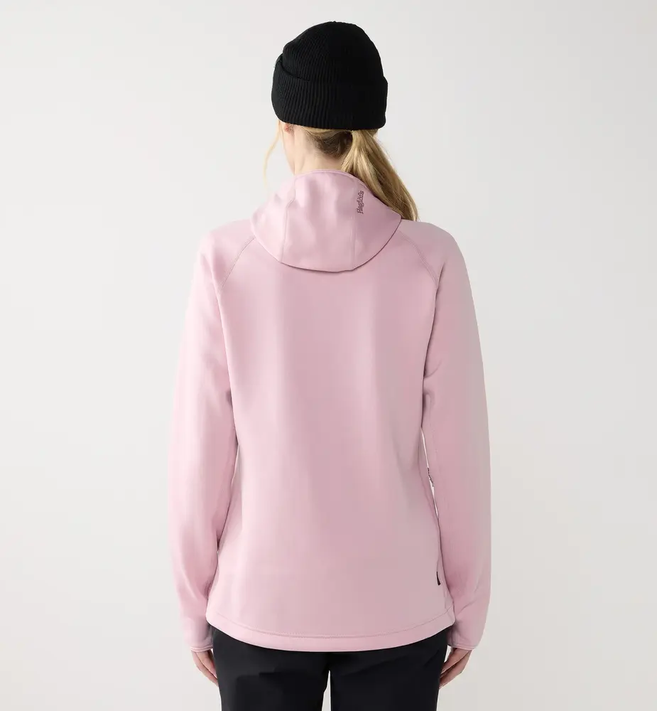 Haglöfs Magma Mid Hood - Dusty Rose