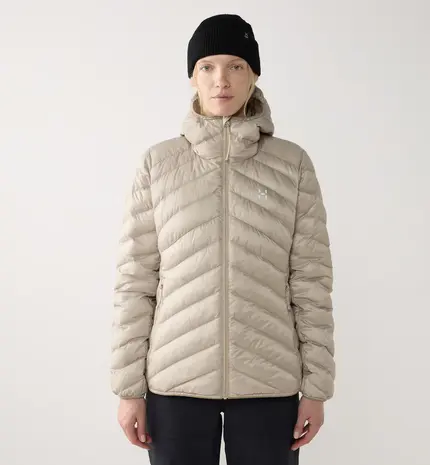 Haglöfs Särna Mimic Ii Hood - Chalk Beige Haglöfs Särna Mimic Ii Hood - Chalk Beige