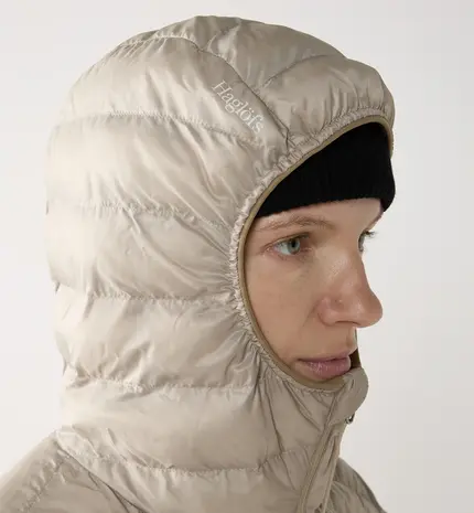 Haglöfs Särna Mimic Ii Hood - Chalk Beige Haglöfs Särna Mimic Ii Hood - Chalk Beige