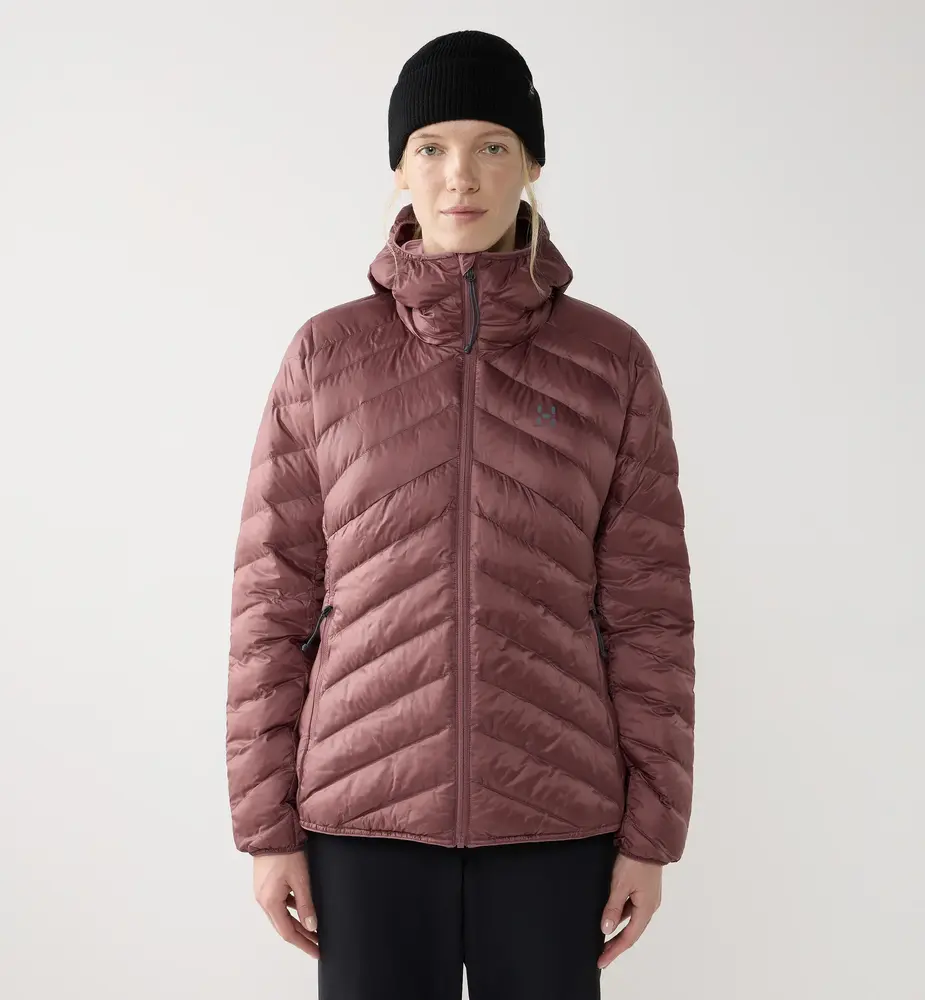 Haglöfs Särna Mimic Ii Hood - Misty Mauve