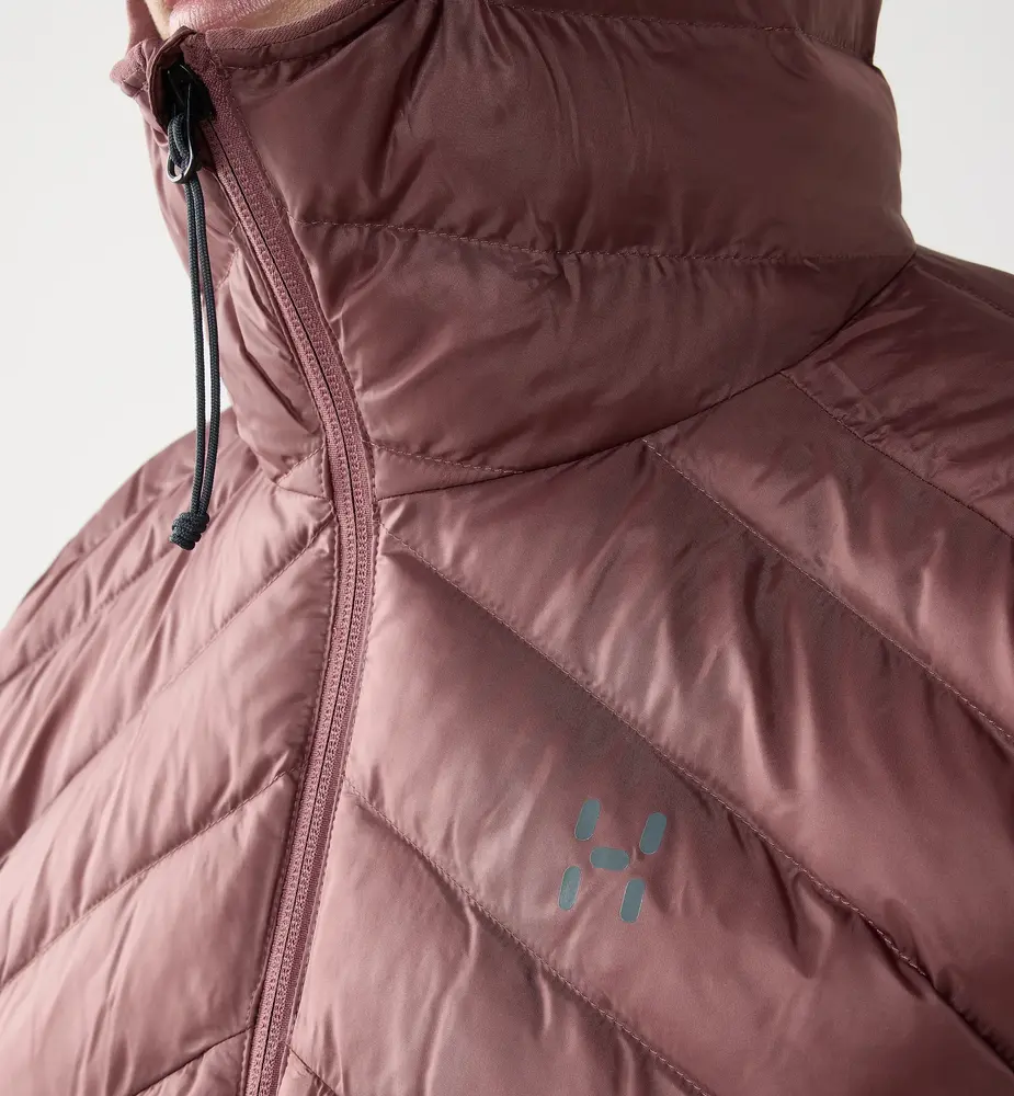 Haglöfs Särna Mimic Ii Hood - Misty Mauve