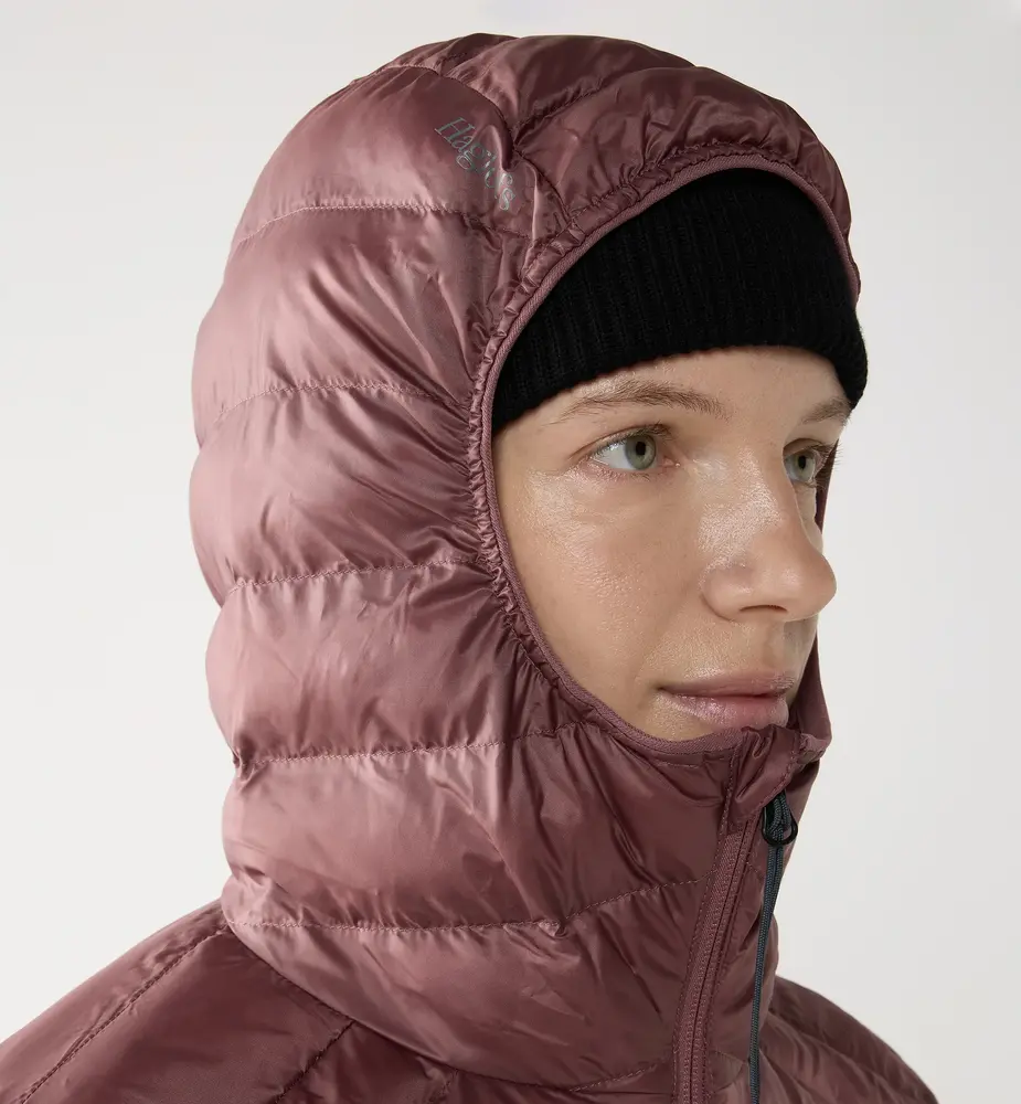 Haglöfs Särna Mimic Ii Hood - Misty Mauve