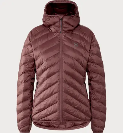 Haglöfs Särna Mimic Ii Hood - Misty Mauve