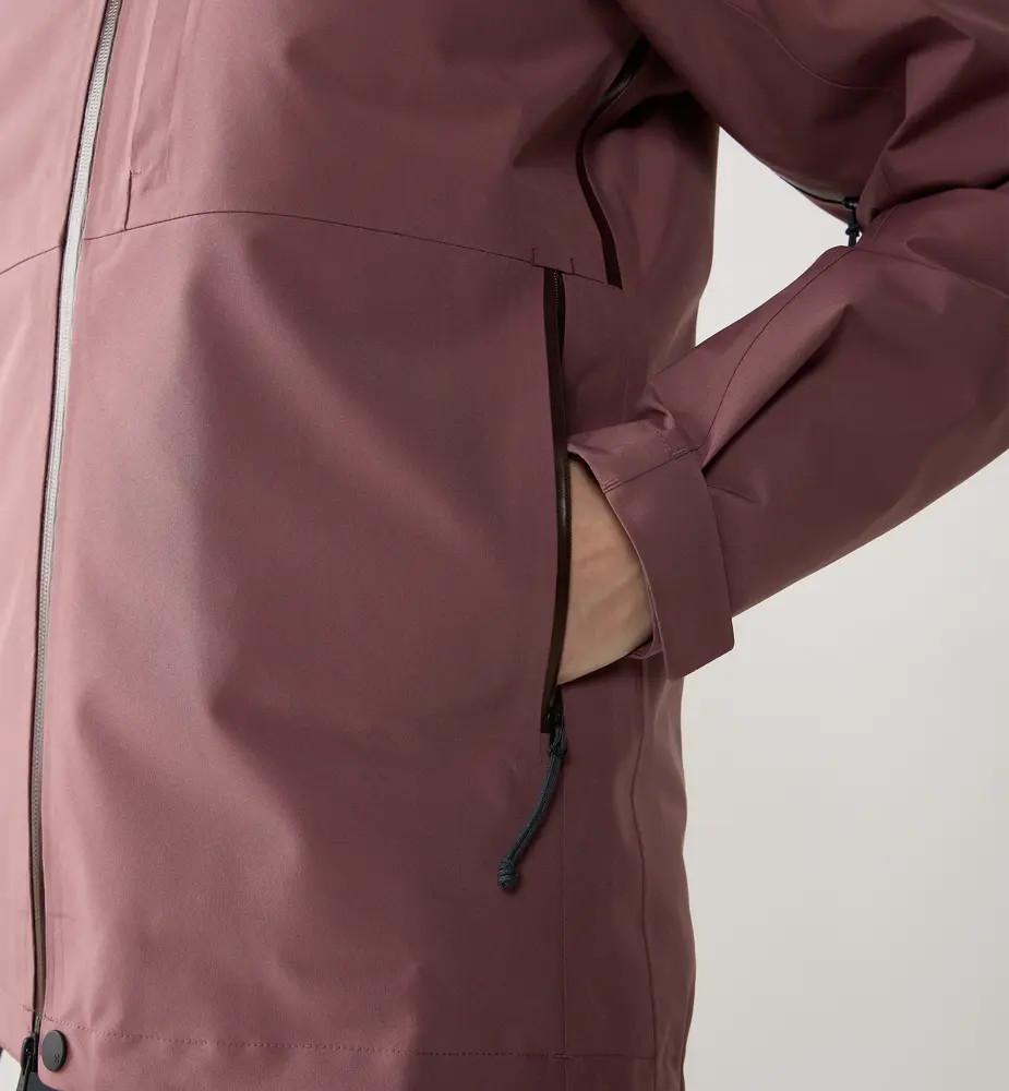 Haglöfs Front Proof Ii Jacket - Misty Mauve Haglöfs Front Proof Ii Jacket - Misty Mauve