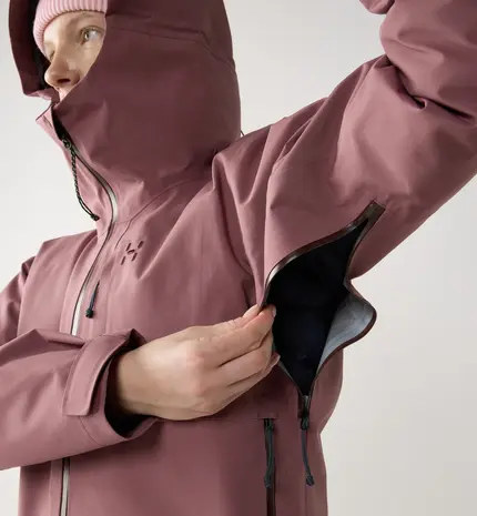 Haglöfs Front Proof Ii Jacket - Misty Mauve Haglöfs Front Proof Ii Jacket - Misty Mauve