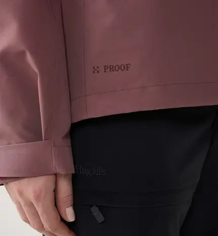 Haglöfs Front Proof Ii Jacket - Misty Mauve Haglöfs Front Proof Ii Jacket - Misty Mauve