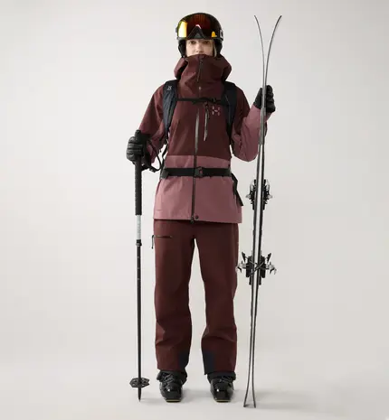 Haglöfs Alper Proof Pant - Maroon Trail