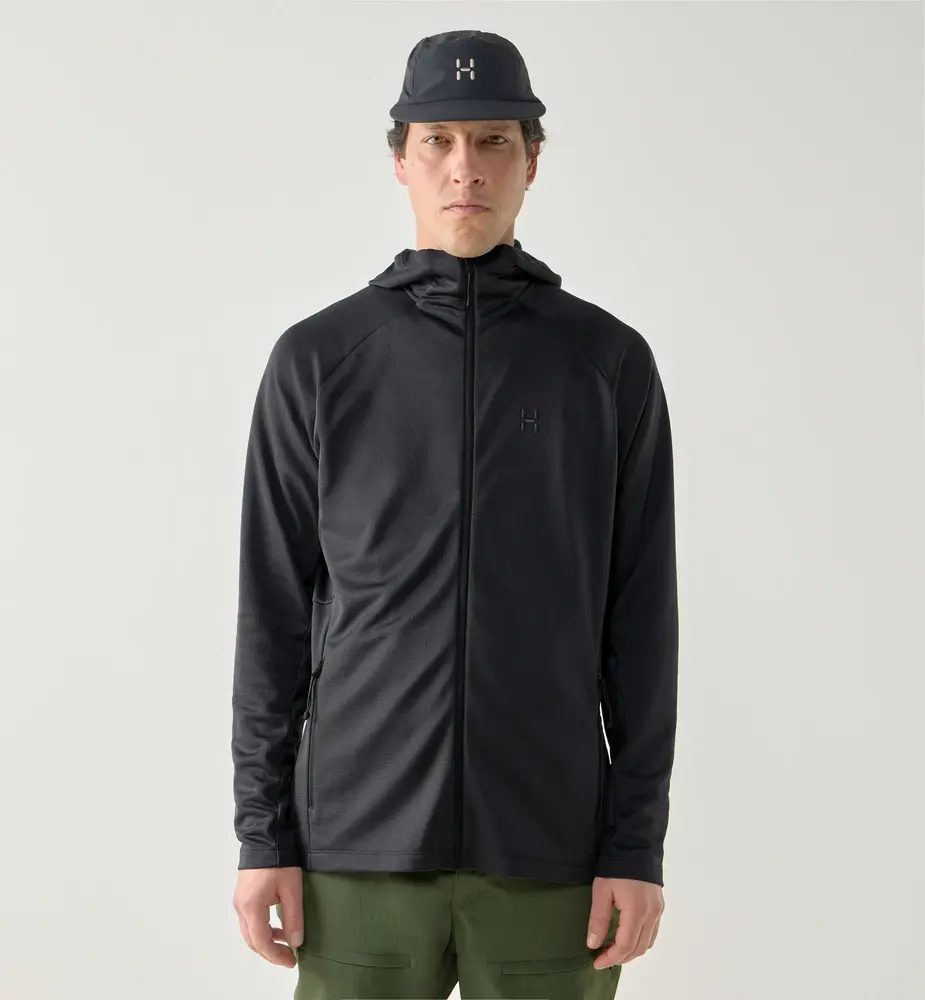 Haglöfs Korp Mid Hood - True Black Haglöfs Korp Mid Hood - True Black