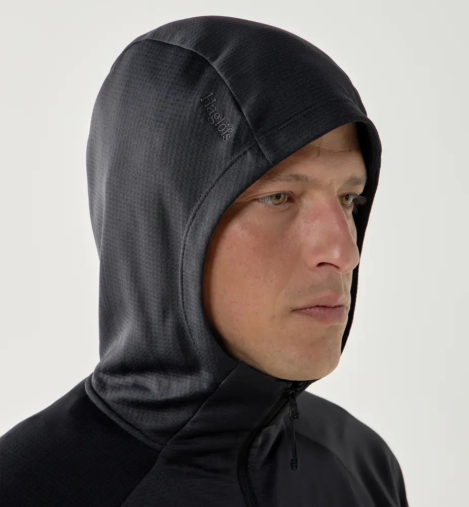 Haglöfs Korp Mid Hood - True Black Haglöfs Korp Mid Hood - True Black