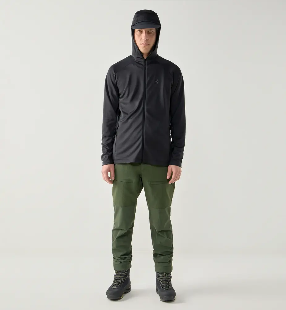 Haglöfs Korp Mid Hood - True Black Haglöfs Korp Mid Hood - True Black