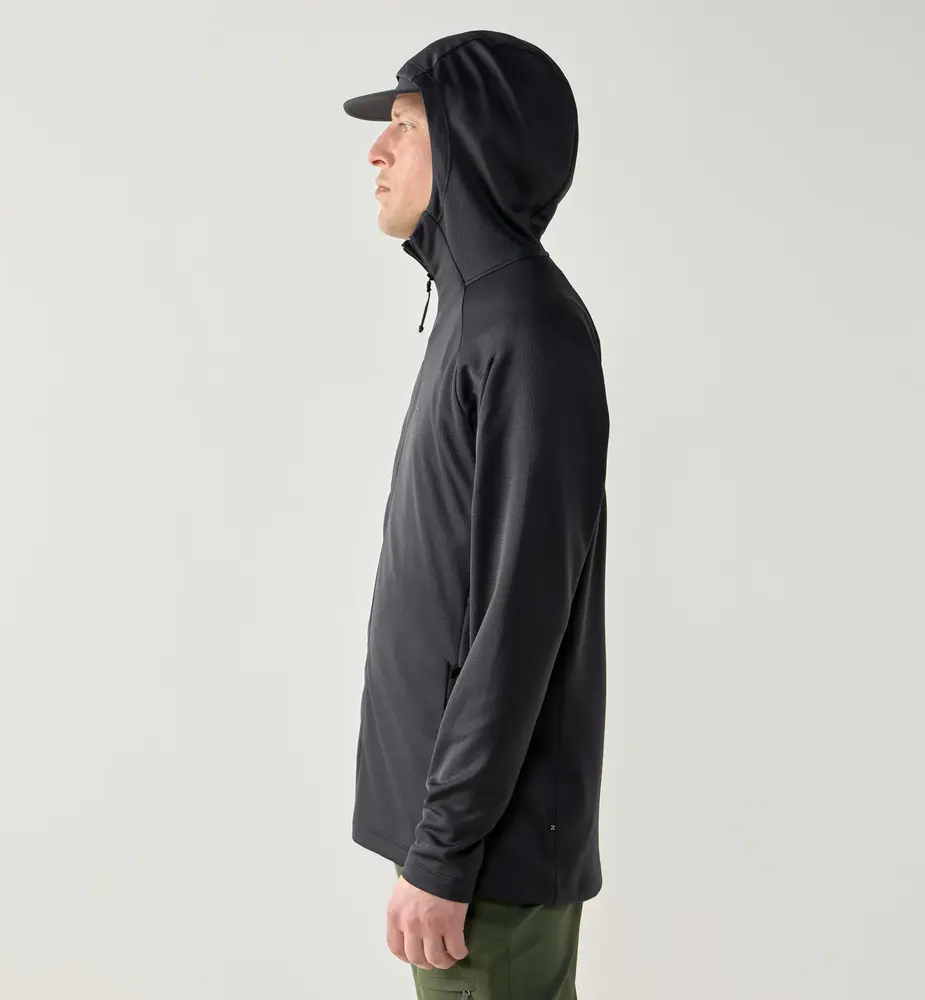 Haglöfs Korp Mid Hood - True Black Haglöfs Korp Mid Hood - True Black